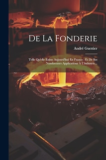 Couverture_De La Fonderie