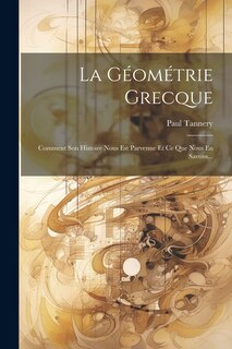 Front cover_La Géométrie Grecque