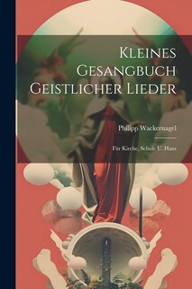 Front cover_Kleines Gesangbuch Geistlicher Lieder