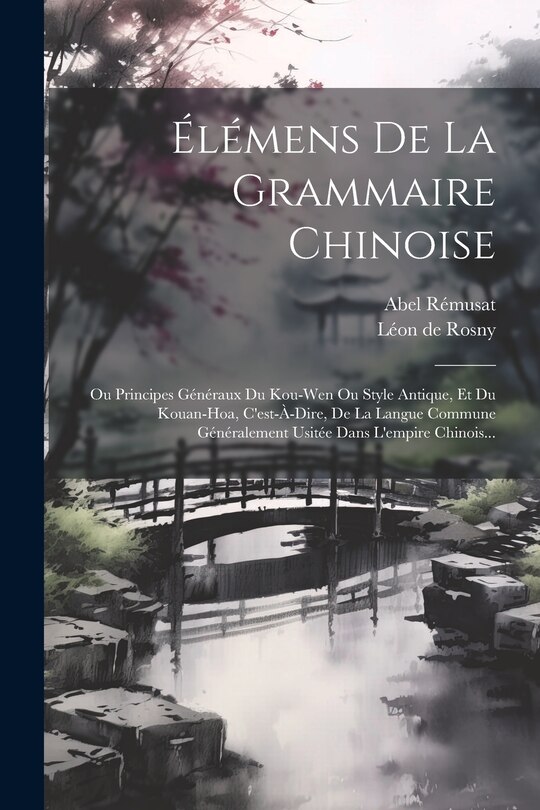 Front cover_Élémens De La Grammaire Chinoise