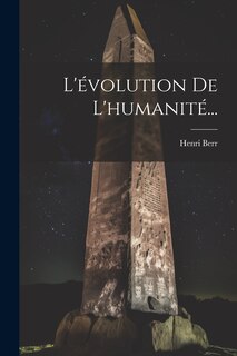 Front cover_L'évolution De L'humanité...