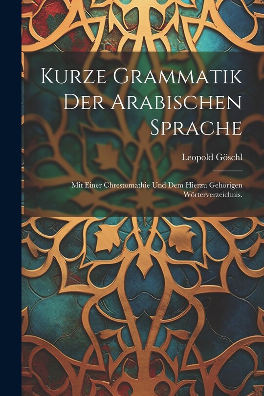 Front cover_Kurze Grammatik der arabischen Sprache