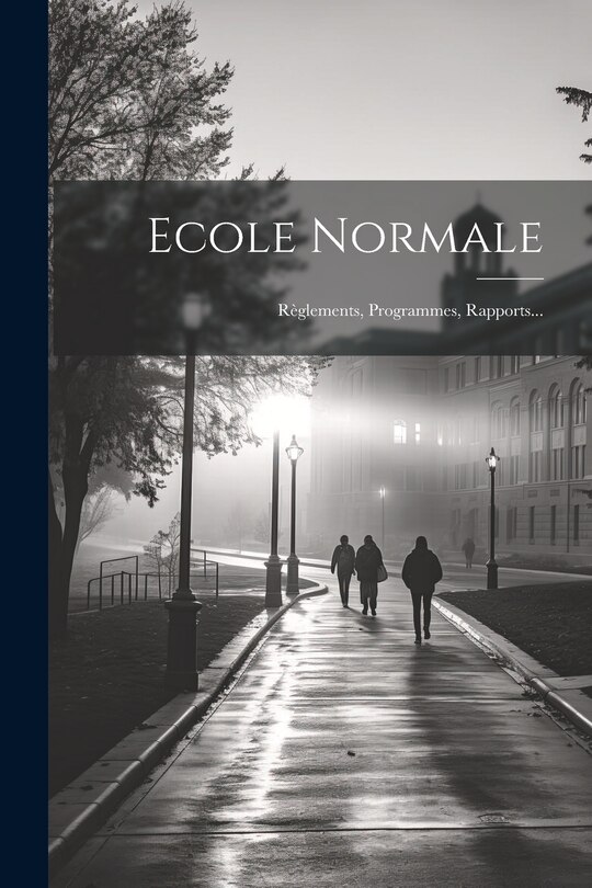 Couverture_Ecole Normale