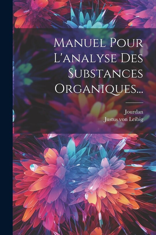 Front cover_Manuel Pour L'analyse Des Substances Organiques...