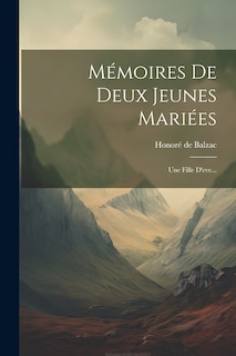 Couverture_M&eacute;moires De Deux Jeunes Mari&eacute;es