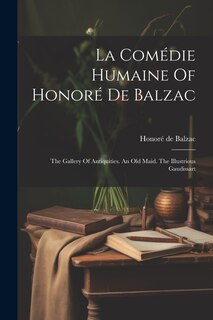 Couverture_La Comédie Humaine Of Honoré De Balzac