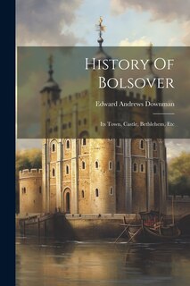 Front cover_History Of Bolsover
