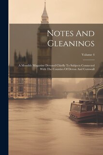 Front cover_Notes And Gleanings