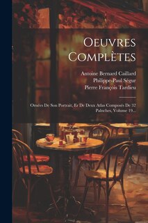 Front cover_Oeuvres Complètes