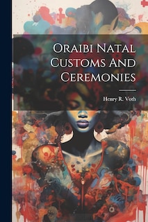 Front cover_Oraibi Natal Customs And Ceremonies