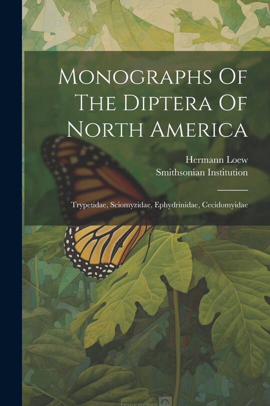 Front cover_Monographs Of The Diptera Of North America