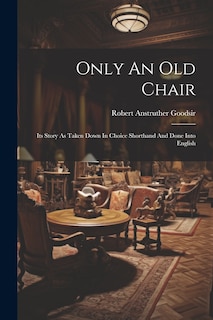 Front cover_Only An Old Chair