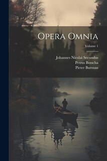 Front cover_Opera Omnia; Volume 1