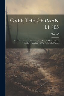 Front cover_Over The German Lines