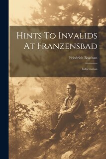 Couverture_Hints To Invalids At Franzensbad