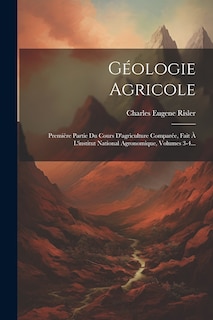 Front cover_Géologie Agricole