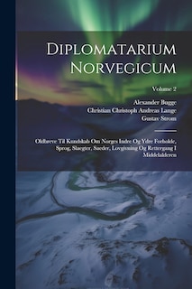 Couverture_Diplomatarium Norvegicum