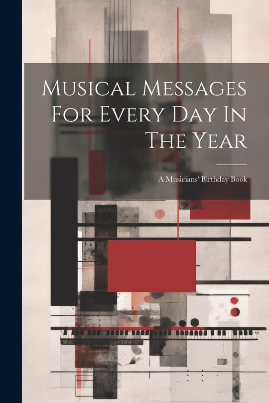 Couverture_Musical Messages For Every Day In The Year