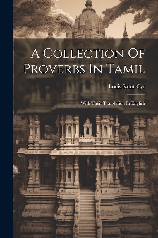 Front cover_A Collection Of Proverbs In Tamil
