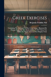 Front cover_Greek Exercises