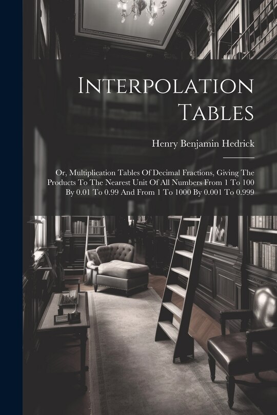 Couverture_Interpolation Tables