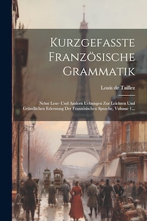 Couverture_Kurzgefaßte Französische Grammatik