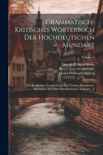 Couverture_Grammatisch-kritisches Wörterbuch Der Hochdeutschen Mundart