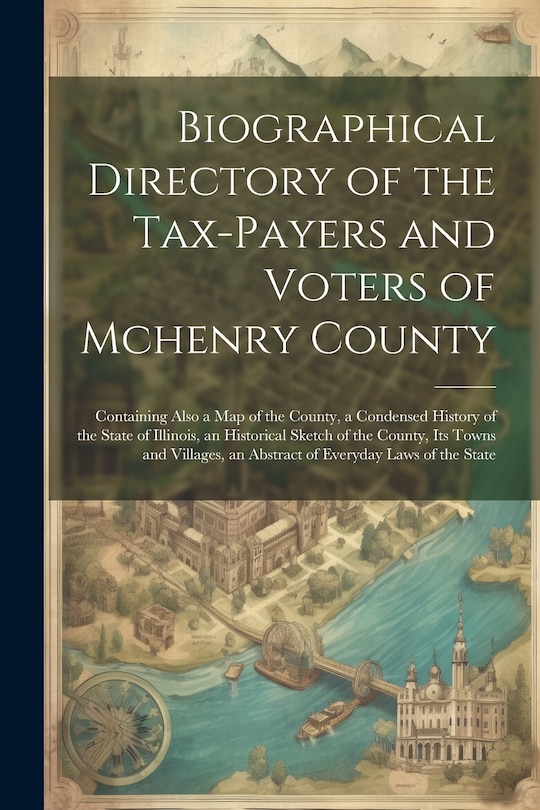 Front cover_Biographical Directory of the Tax-Payers and Voters of Mchenry County