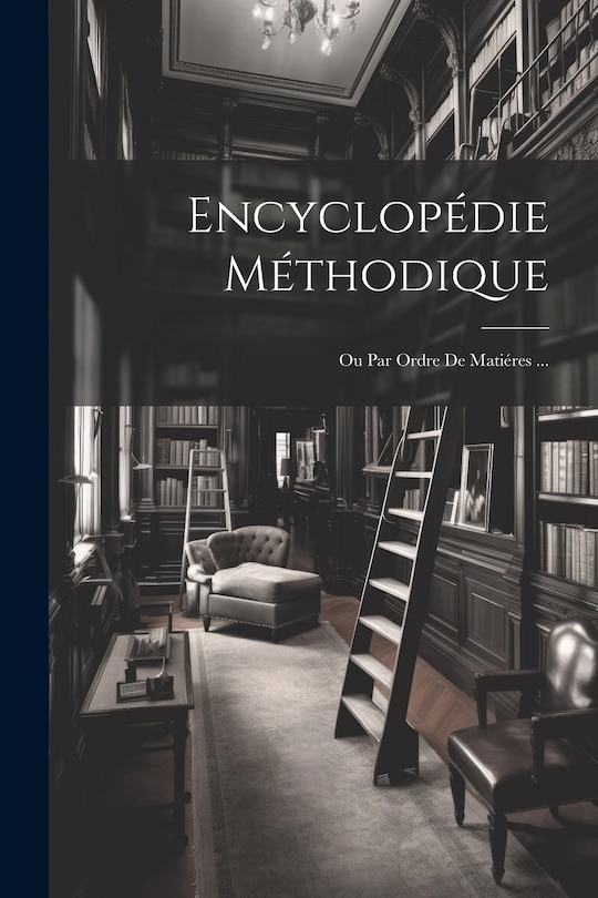 Couverture_Encyclopédie Méthodique