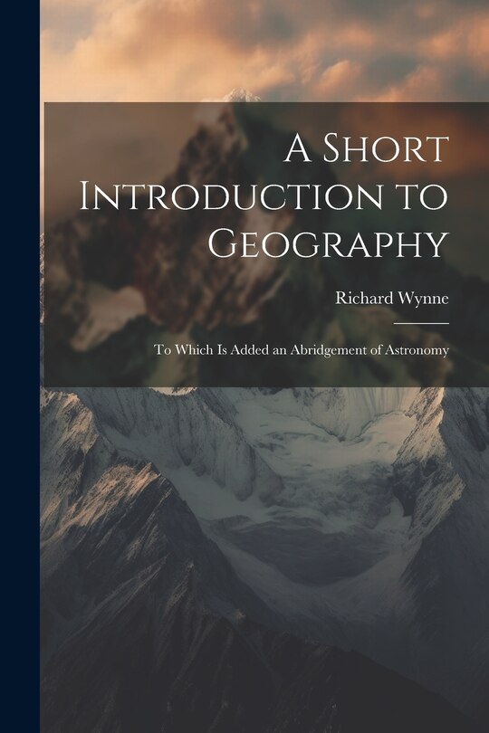 Couverture_A Short Introduction to Geography