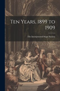 Couverture_Ten Years, 1899 to 1909