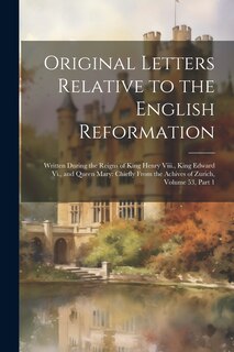 Front cover_Original Letters Relative to the English Reformation