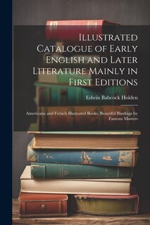 Front cover_Illustrated Catalogue of Early English and Later Literature Mainly in First Editions
