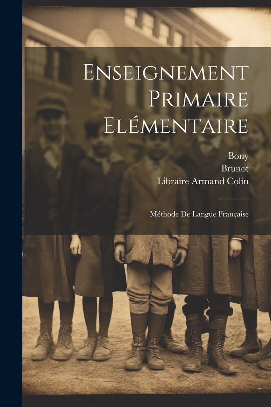 Front cover_Enseignement Primaire Elémentaire