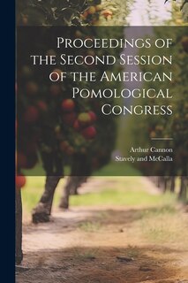 Couverture_Proceedings of the Second Session of the American Pomological Congress
