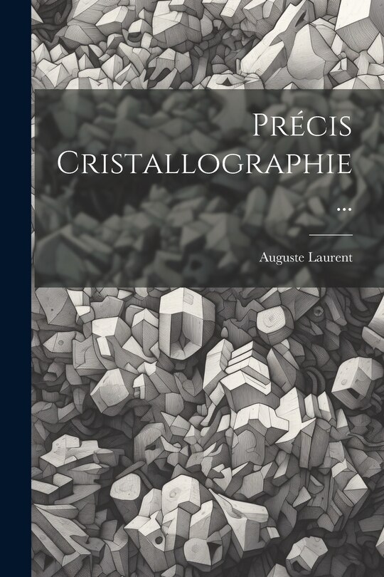 Front cover_Précis Cristallographie ...