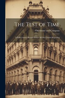 Front cover_The Test of Time