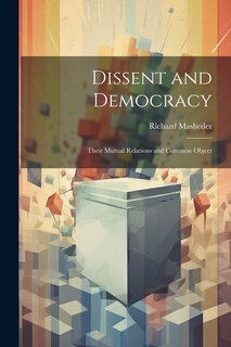 Front cover_Dissent and Democracy