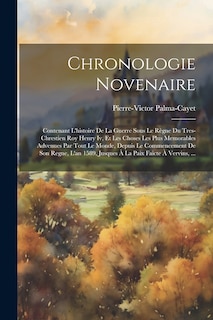 Front cover_Chronologie Novenaire