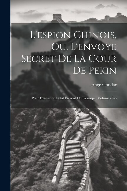 L'espion Chinois, Ou, L'envoye Secret De La Cour De Pekin: Pour Examiner L'etat Présent De L'europe, Volumes 5-6