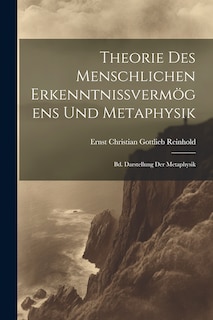 Front cover_Theorie Des Menschlichen Erkenntnissvermögens Und Metaphysik