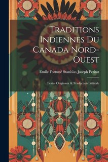 Front cover_Traditions Indiennes Du Canada Nord-Ouest