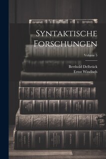 Front cover_Syntaktische Forschungen; Volume 5