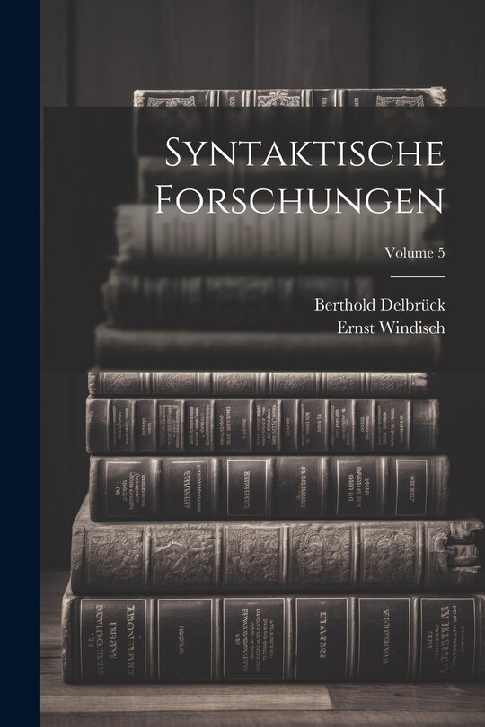 Front cover_Syntaktische Forschungen; Volume 5