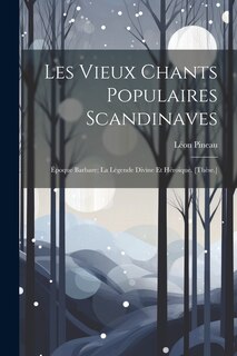 Front cover_Les Vieux Chants Populaires Scandinaves