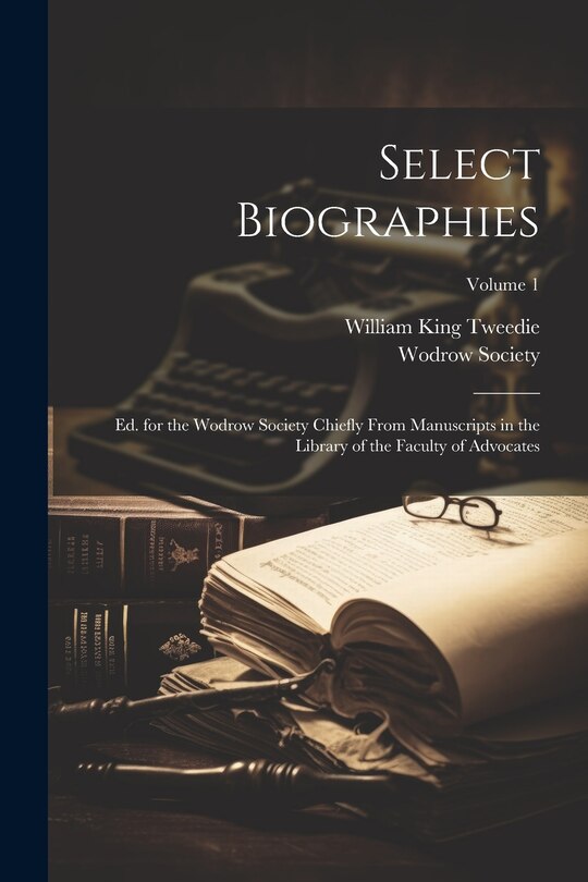 Front cover_Select Biographies