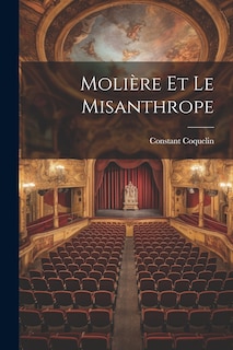 Couverture_Moli&egrave;re Et Le Misanthrope