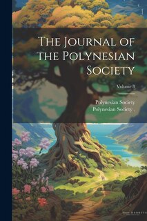 Front cover_The Journal of the Polynesian Society; Volume 8