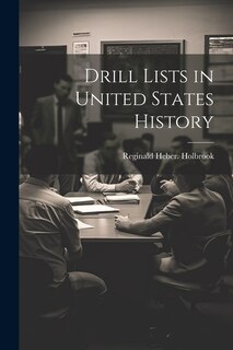 Couverture_Drill Lists in United States History