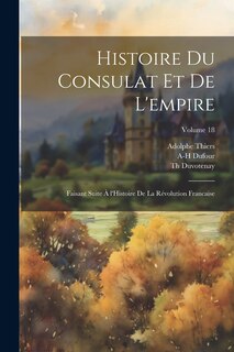 Front cover_Histoire du consulat et de l'empire